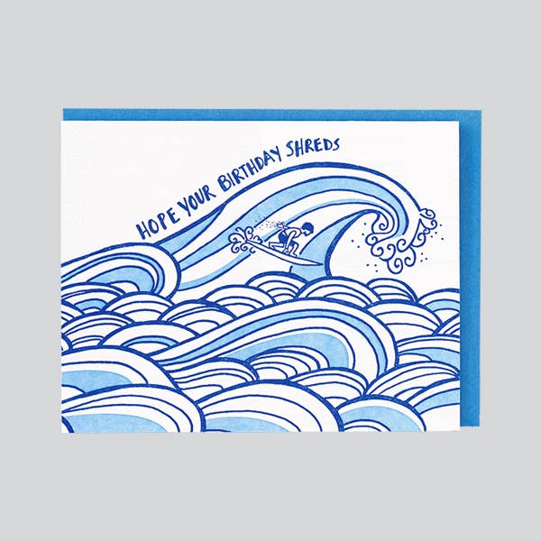 Hope Your Birthday Shreds Card