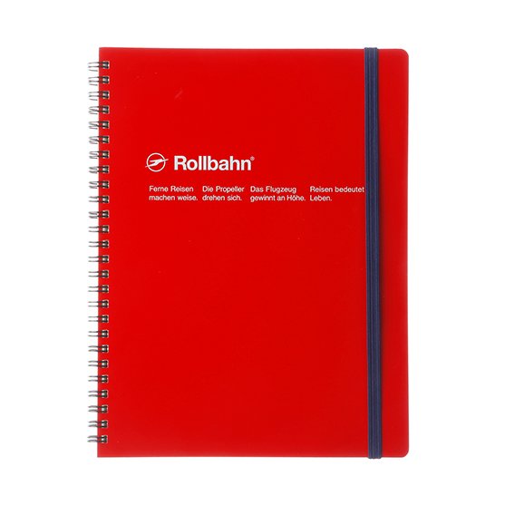 Spiral Notebook, Pocket Memo (4.5" x 5.5") - Red