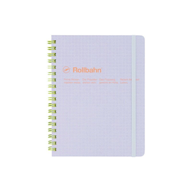 Spiral Notebook, Large (5.5" x 7") - Light Purple