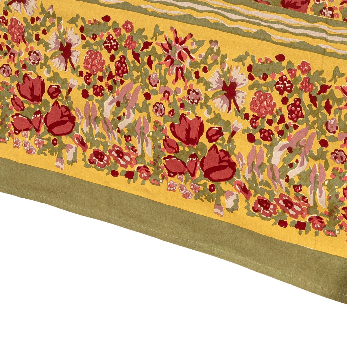Jardin Red & Green Tablecloth