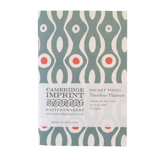 Timeless Planner Insert for Pocket Folio Blue
