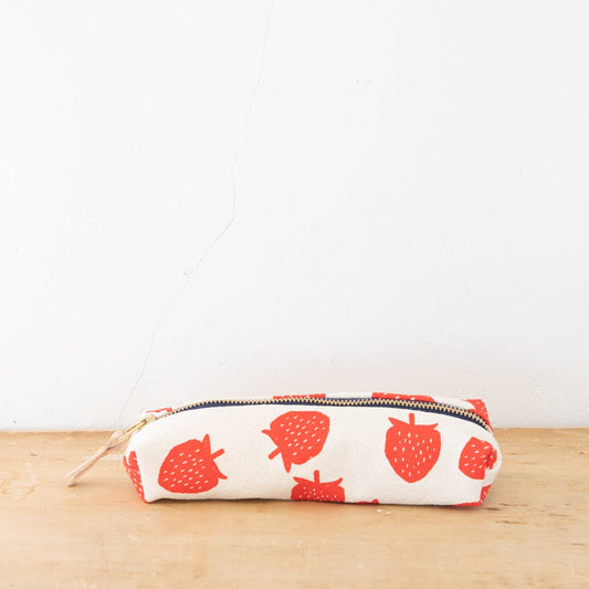 Strawberries Pencil Bag
