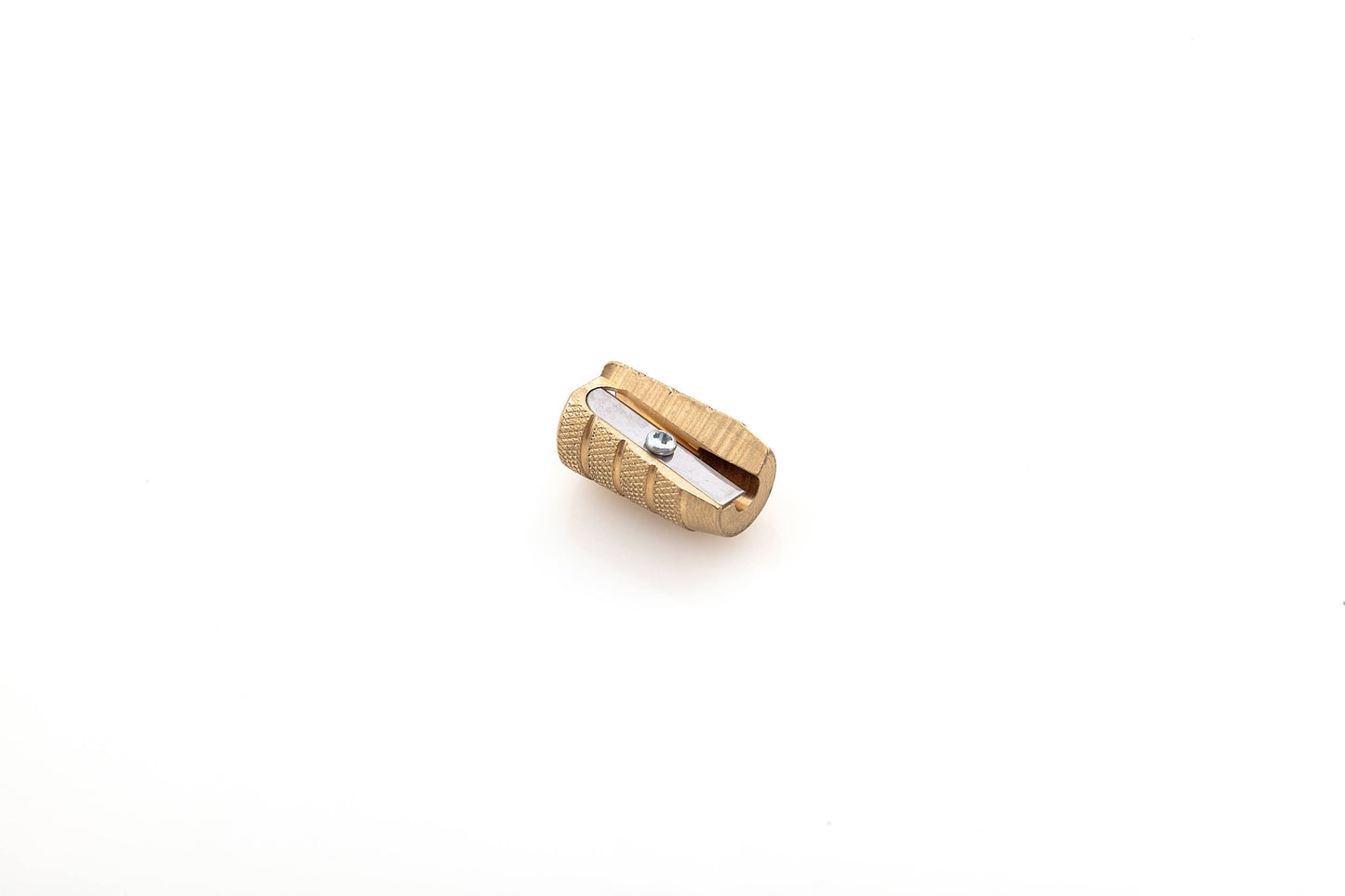 One-Hole Golden Brass Sharpener