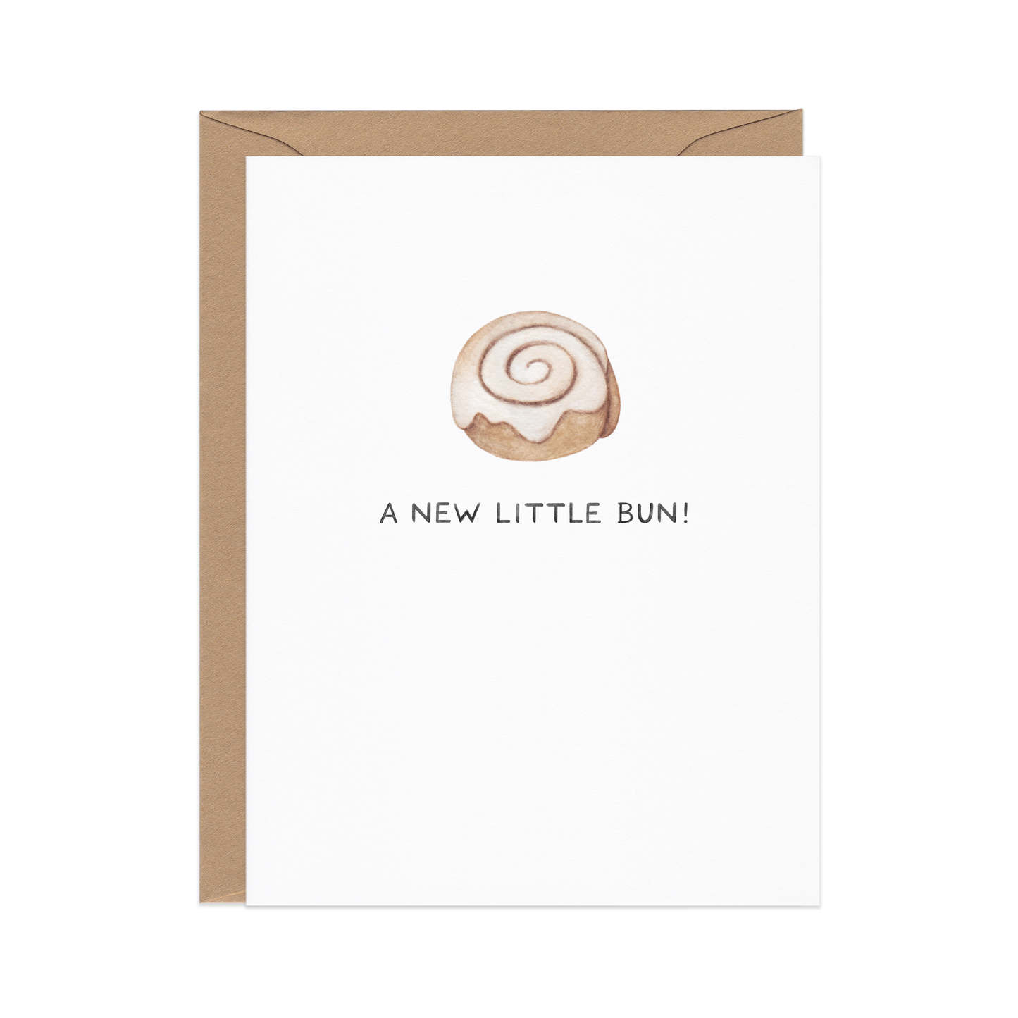 A New Little Bun — New Parents / New Baby Card