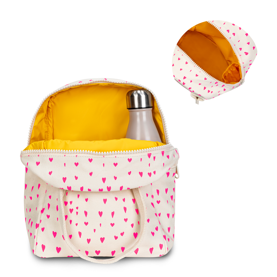Tiny Hearts - Zipper Lunch Bag