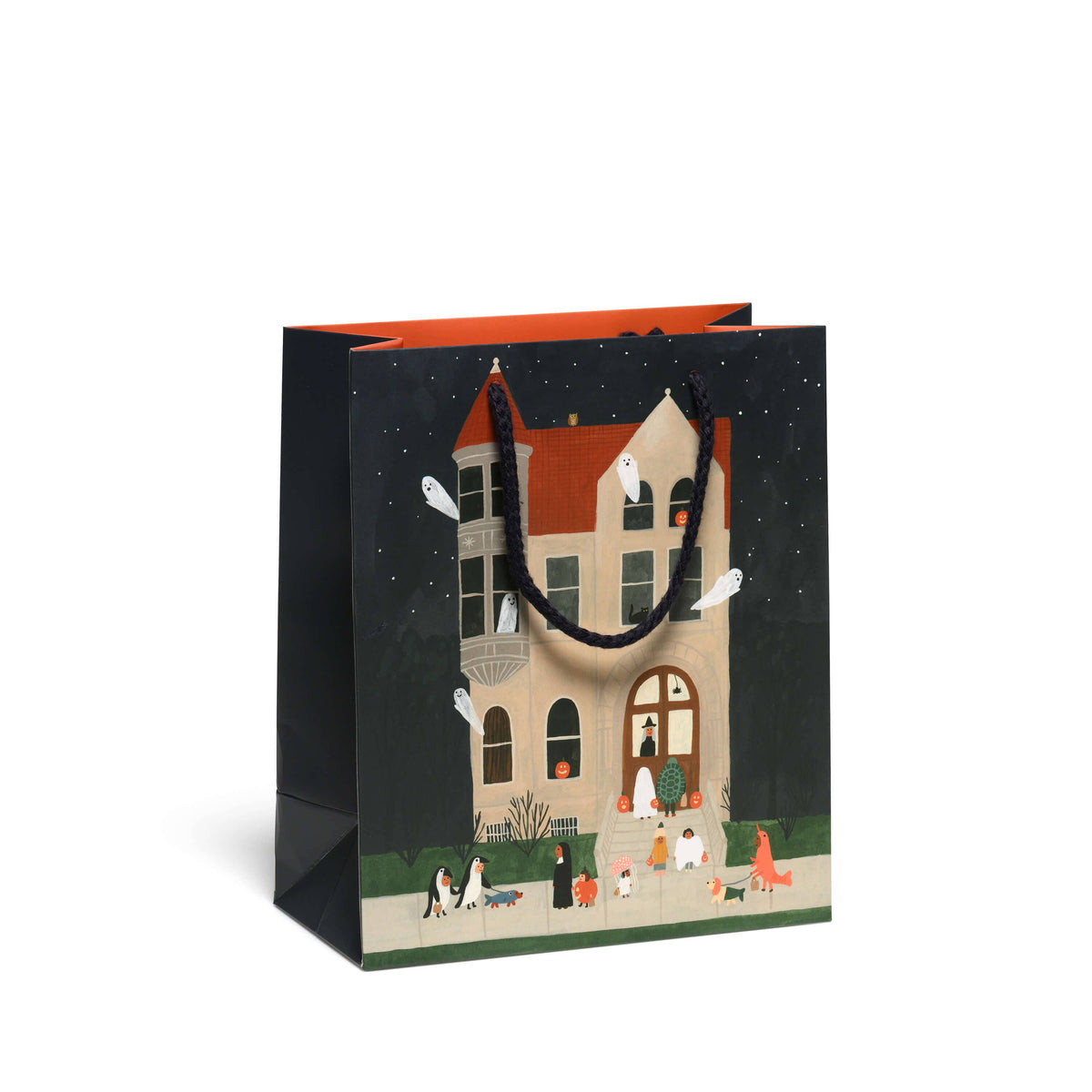 Trick or Treat House medium gift bag