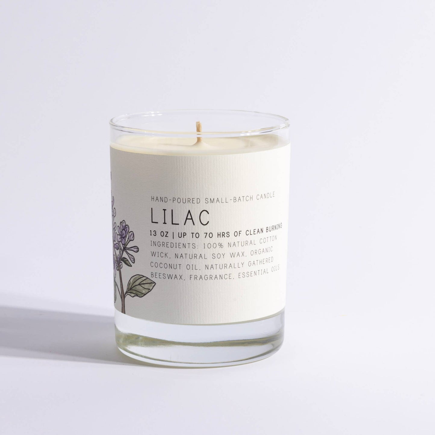 Lilac - Large Glass Candle