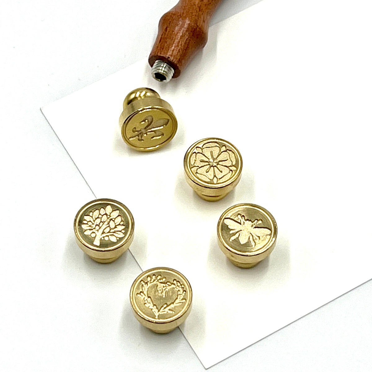 Brass Wax Seal Dies (No Handle)