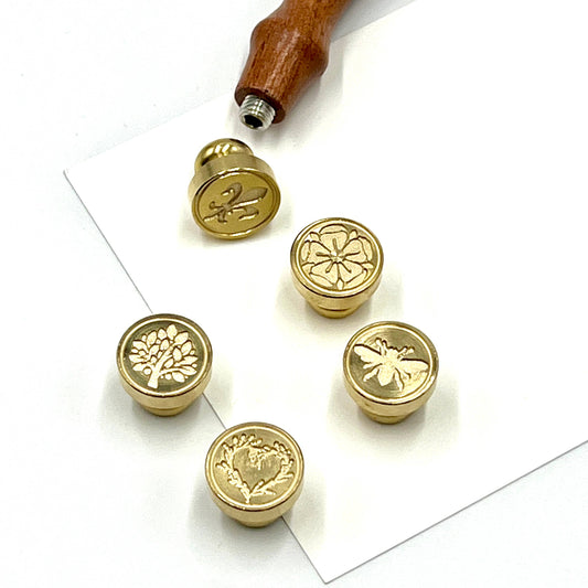 Brass Wax Seal Dies (No Handle)