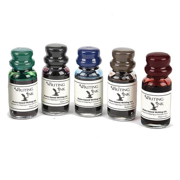 Italian Dipping Ink in Apothecary bottle: Black