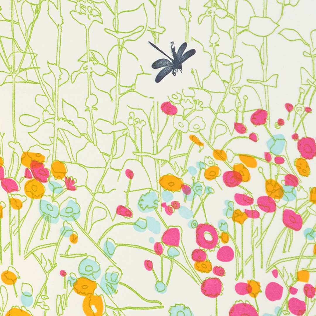 Garden Happy Birthday A2 Card
