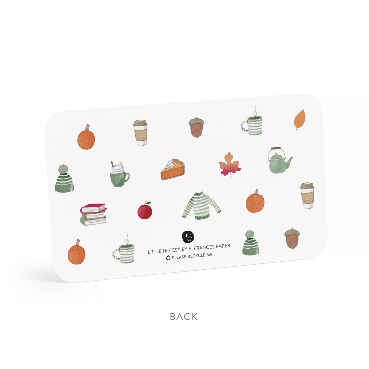 Crisp & Cozy Little Notes® | Fall & Autumn Mini Notecards