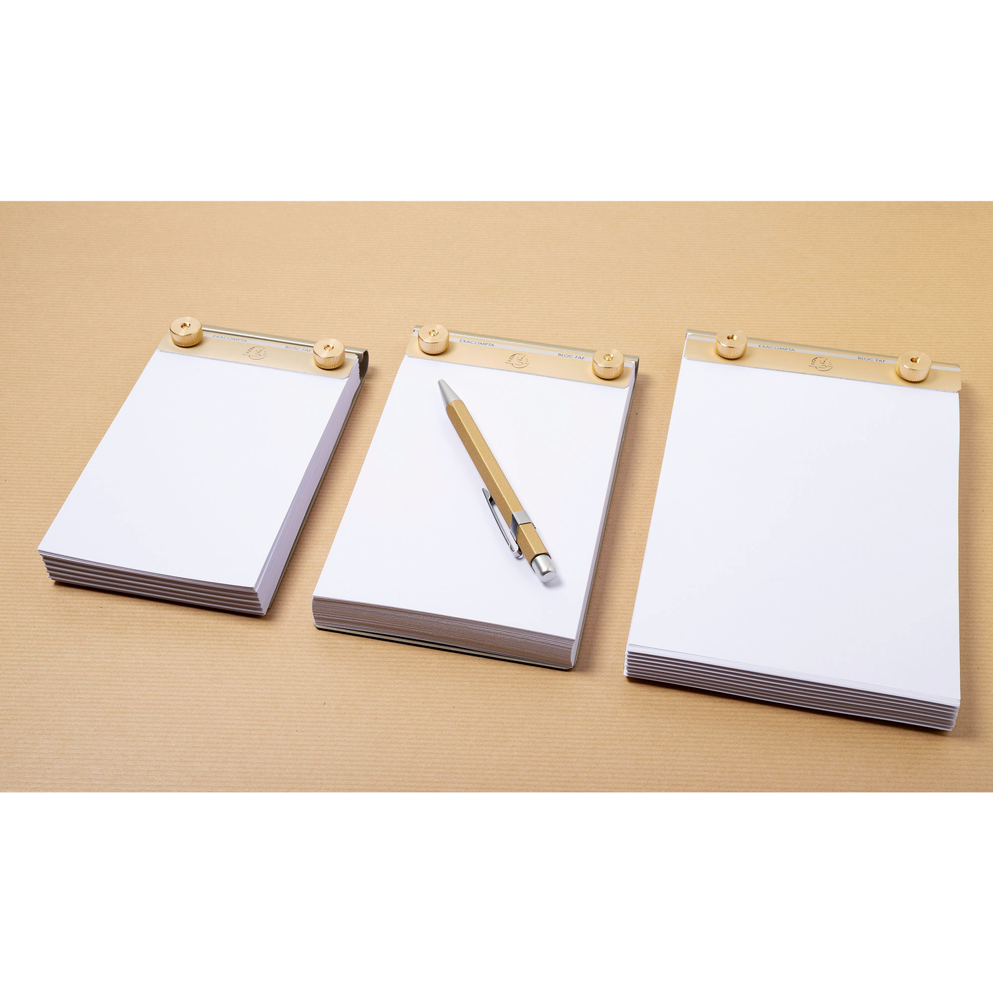 FAF Pad - Fabrique en France Brass Desk Pad