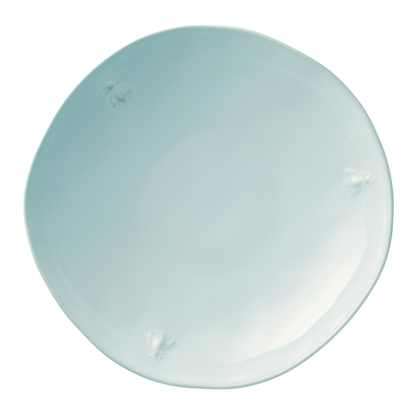 Bee Ceramic Pasta Plate Ecru