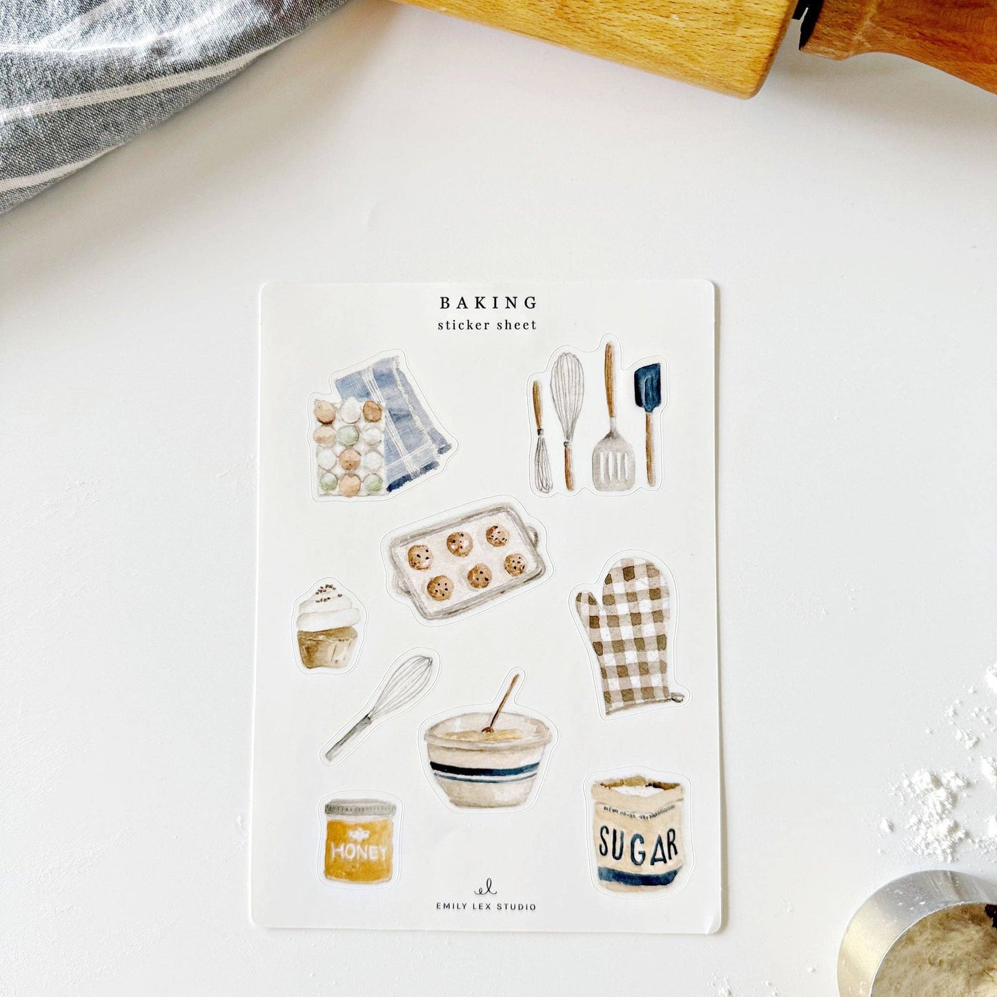 Baking Sticker Sheets