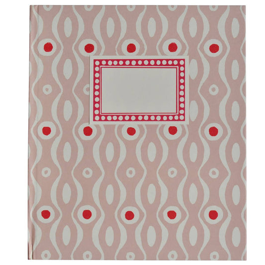 Large Hardback Notebook Persephone Pink and Raspberry (Plain)