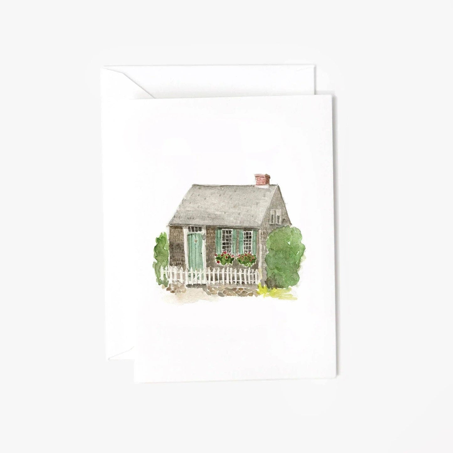 Cottage mini enclosure notecard