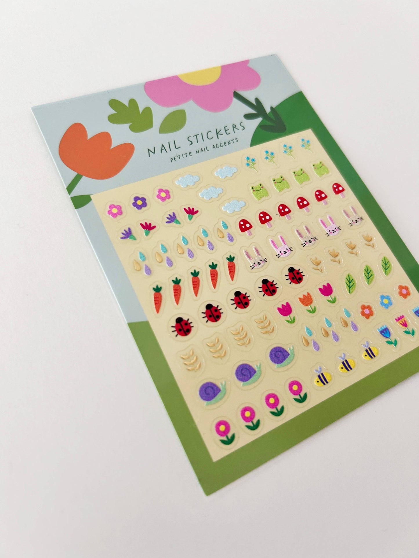 Garden Charms Nail Stickers