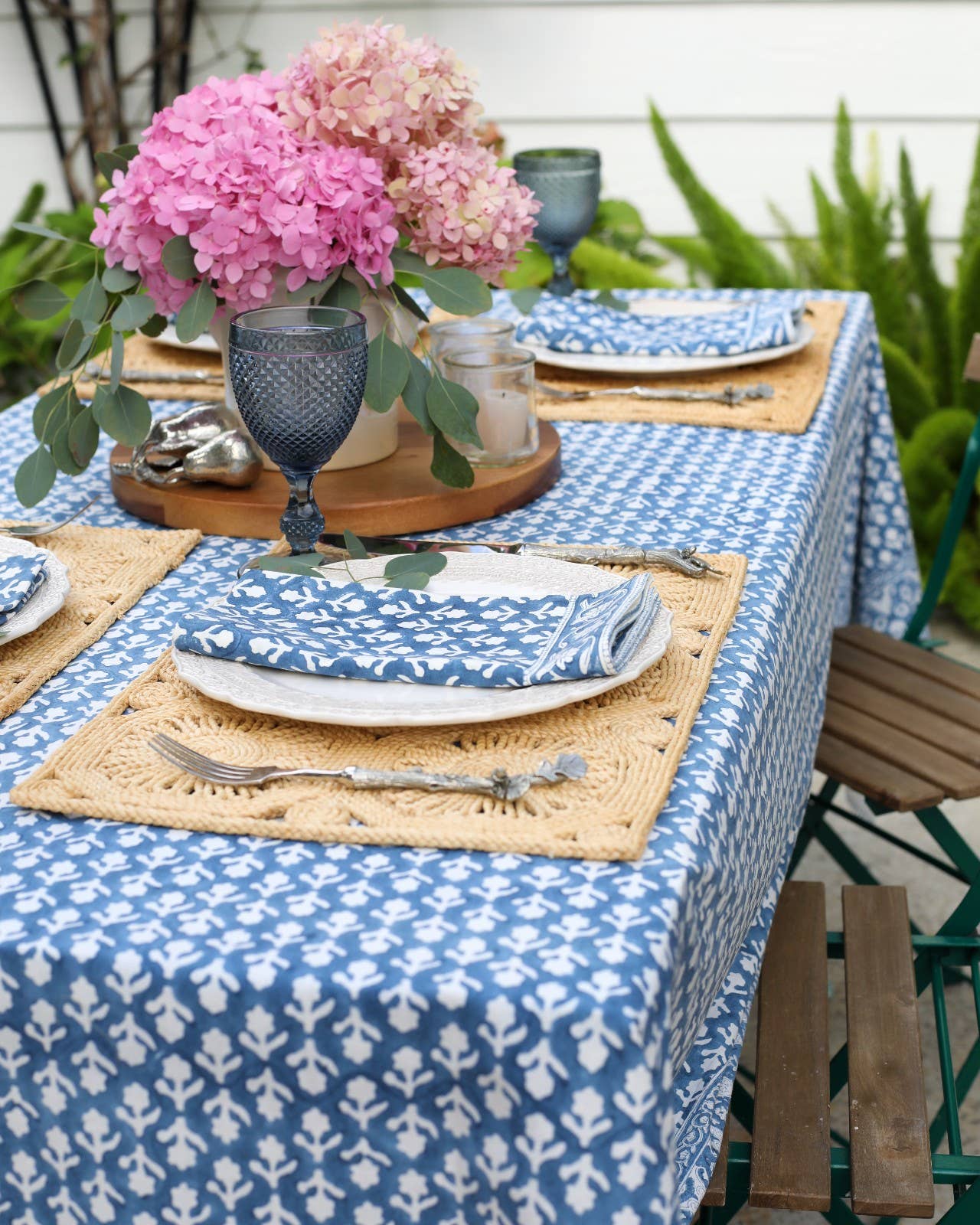 Indigo Napkin Charlotte, Set of 4