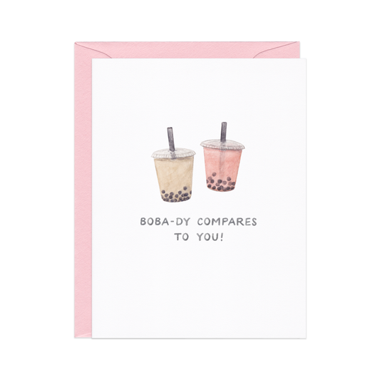 Boba-dy Compares — Love Card