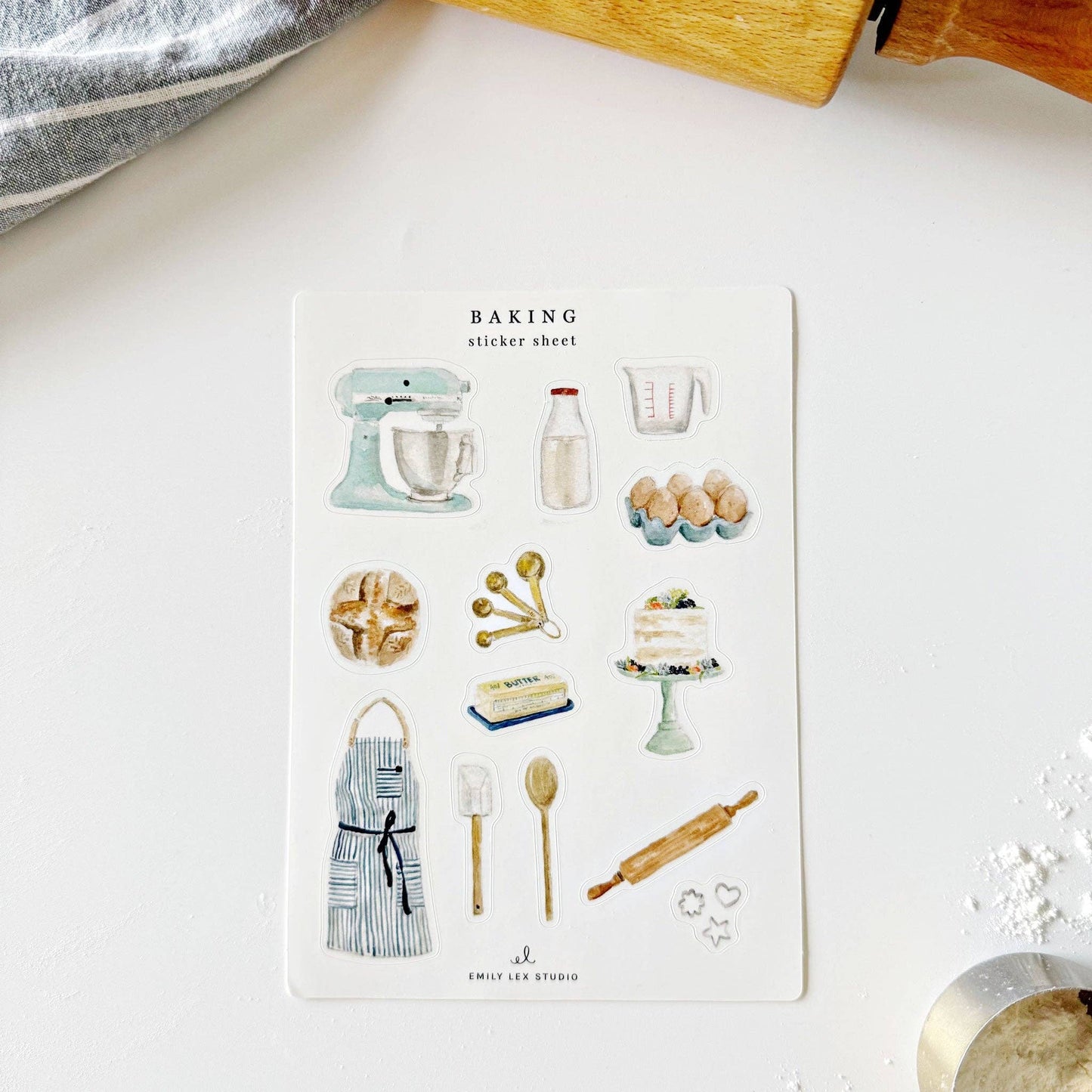 Baking Sticker Sheets