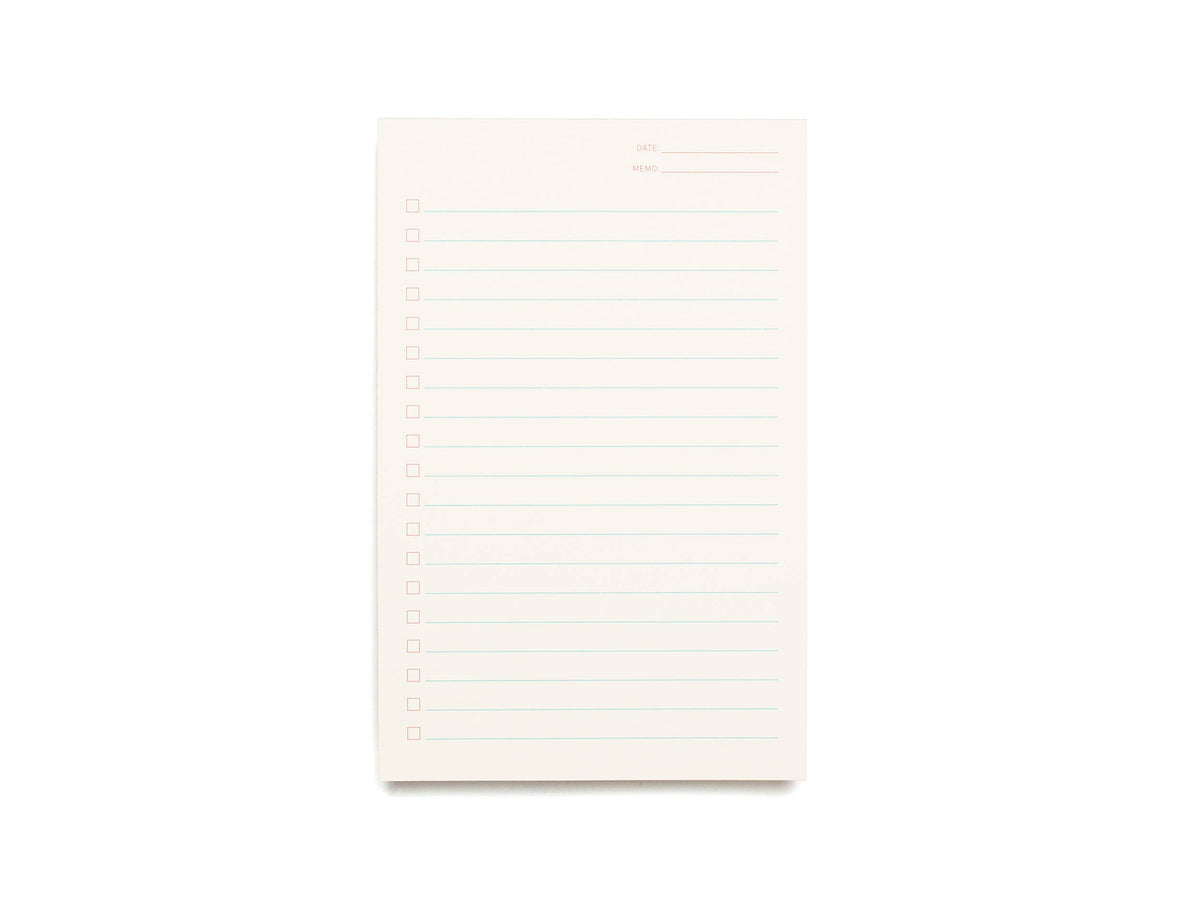 Checklist Notepad