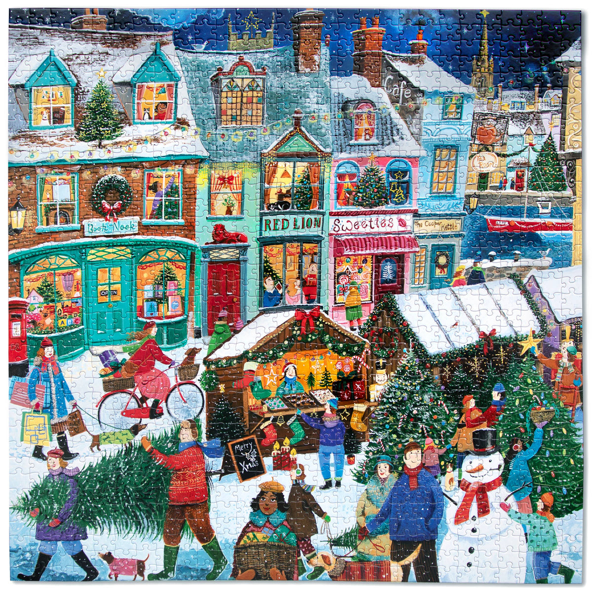 Holiday Market by the Sea 1000 Piece Puzzle