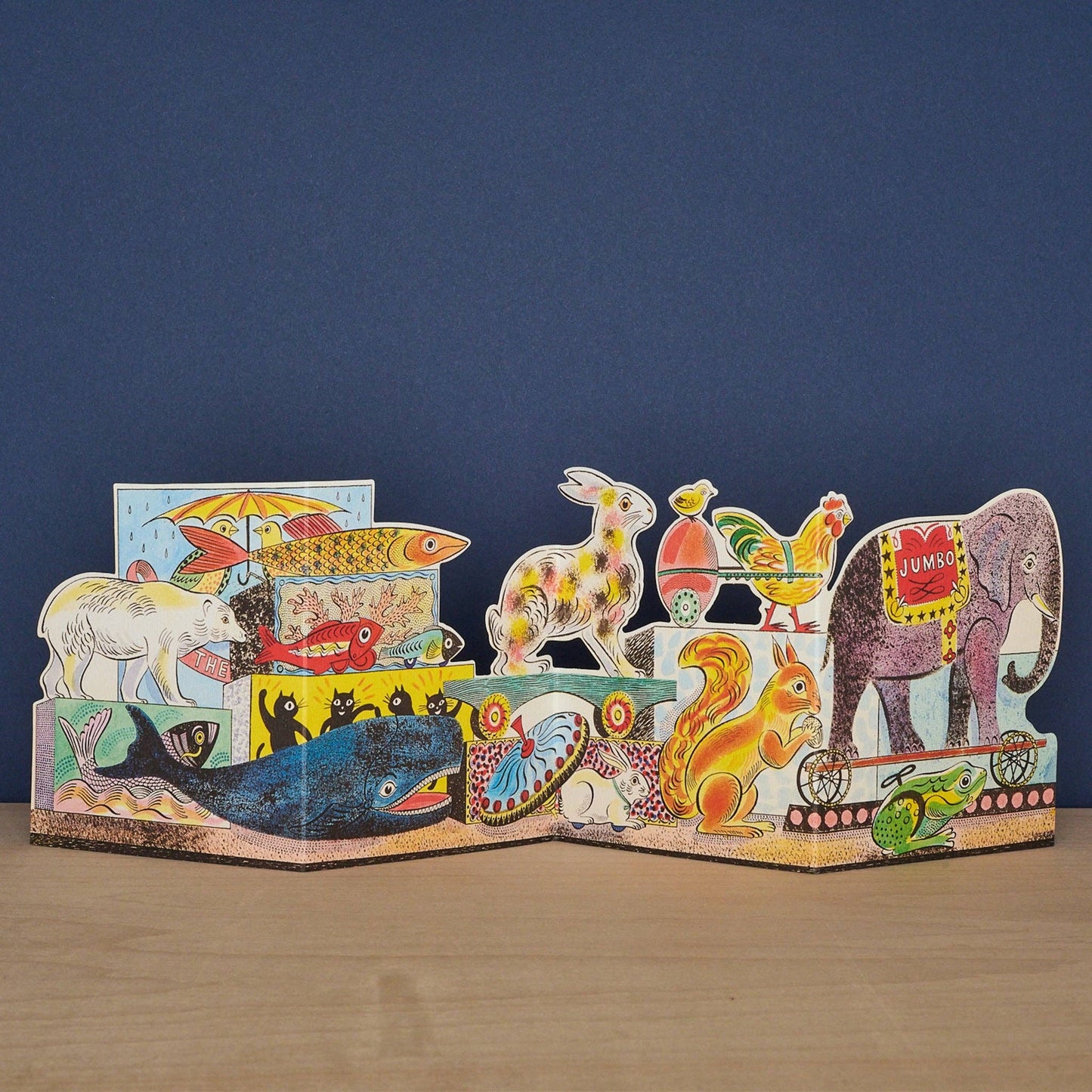 Polar Bear To Elephant Die Cut