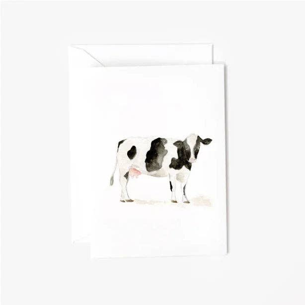 Cow mini enclosure notecard