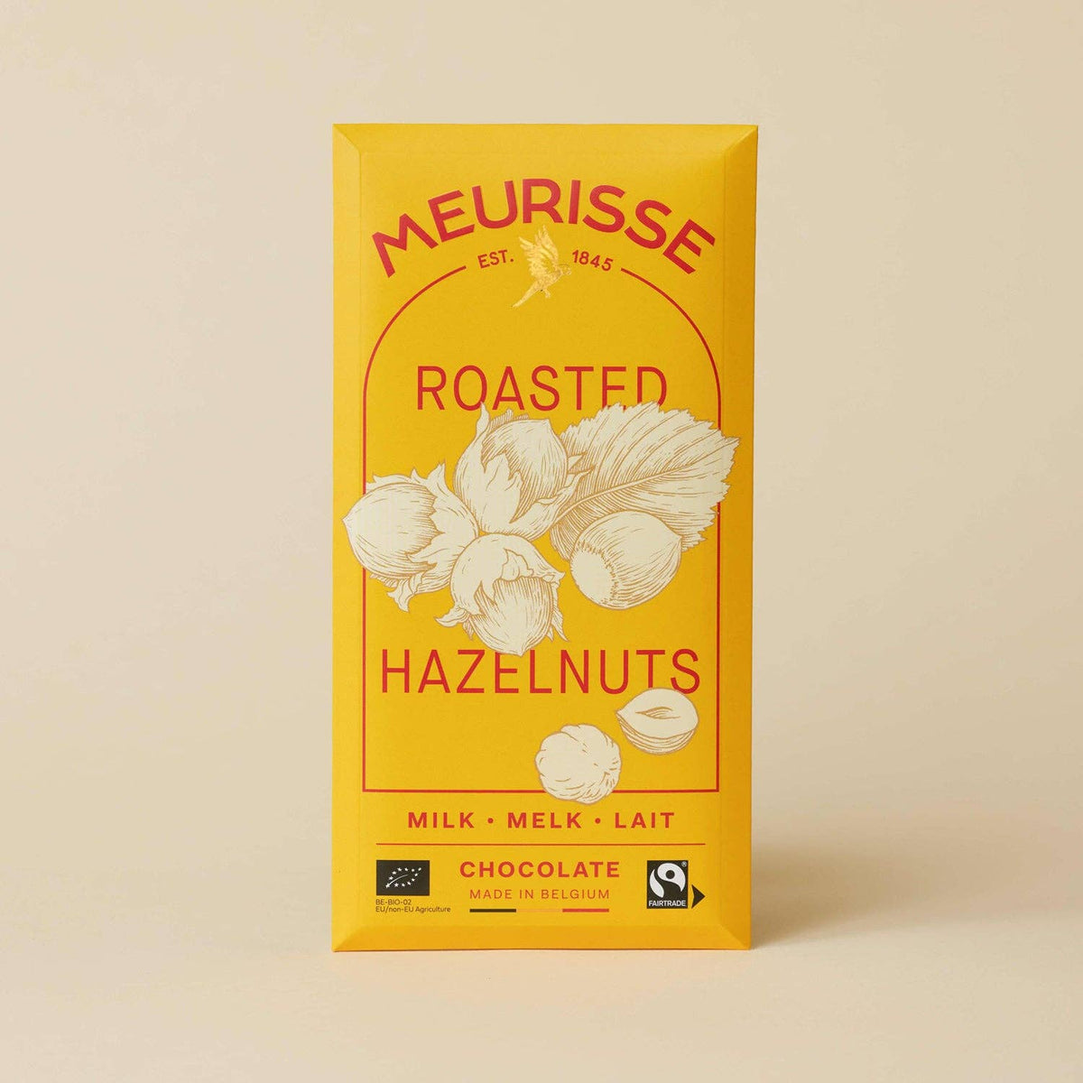 Meurisse - Chocolate Bar: Caramel & Almonds - Dark Chocolate 73%