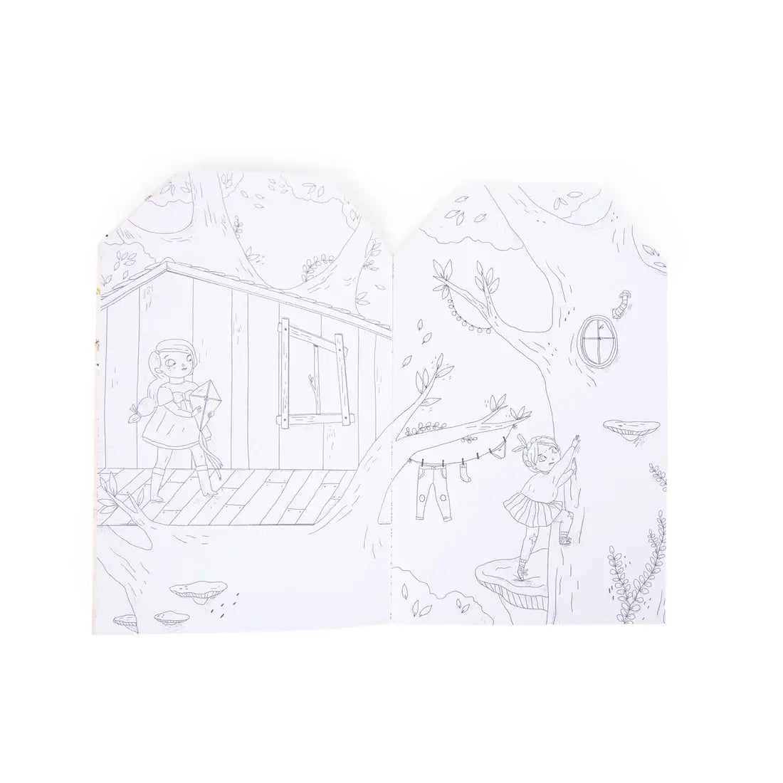 Lucille Michieli Les Parisiennes Coloring Book + 145 Stickers