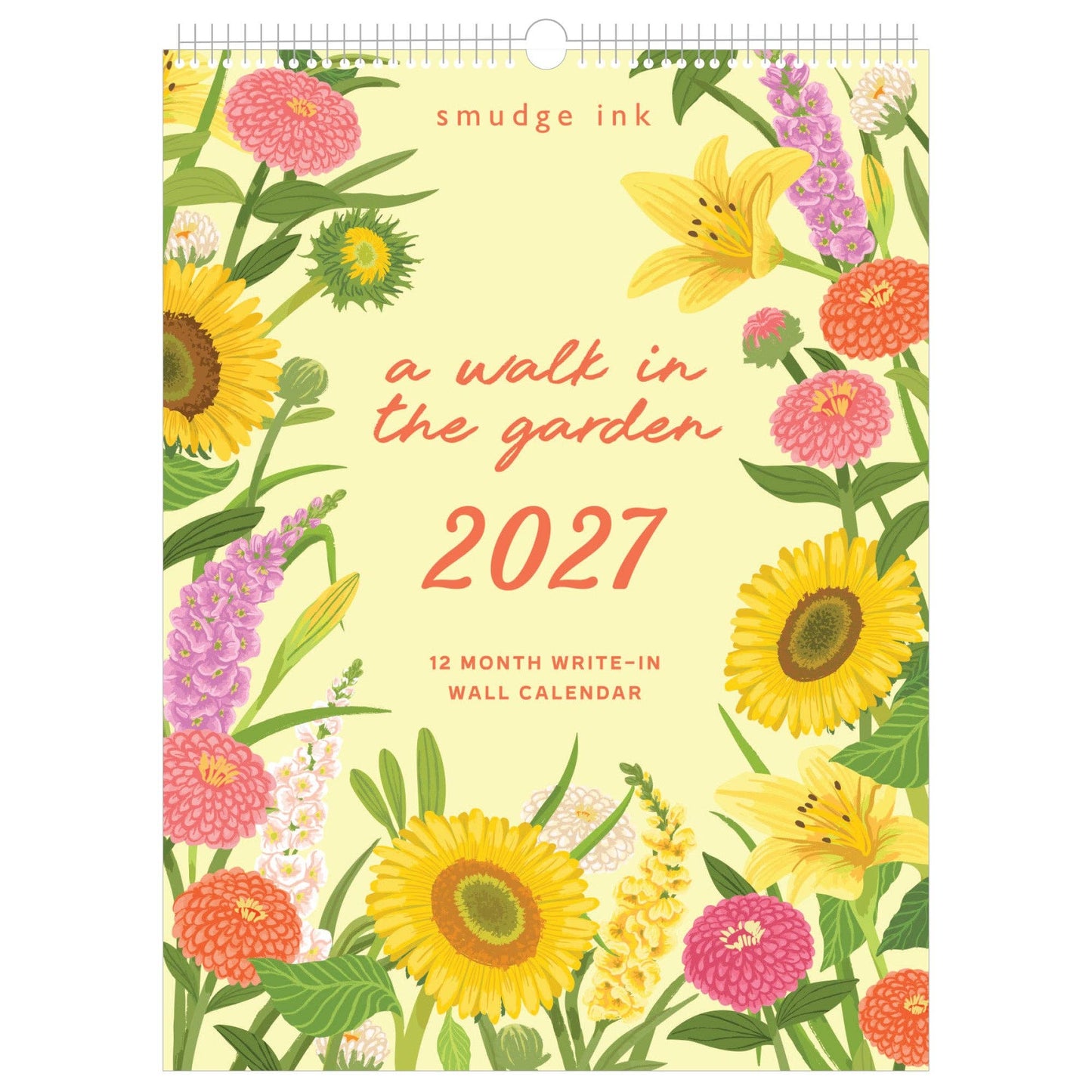 2027 Walk in the Garden Wall Calendar
