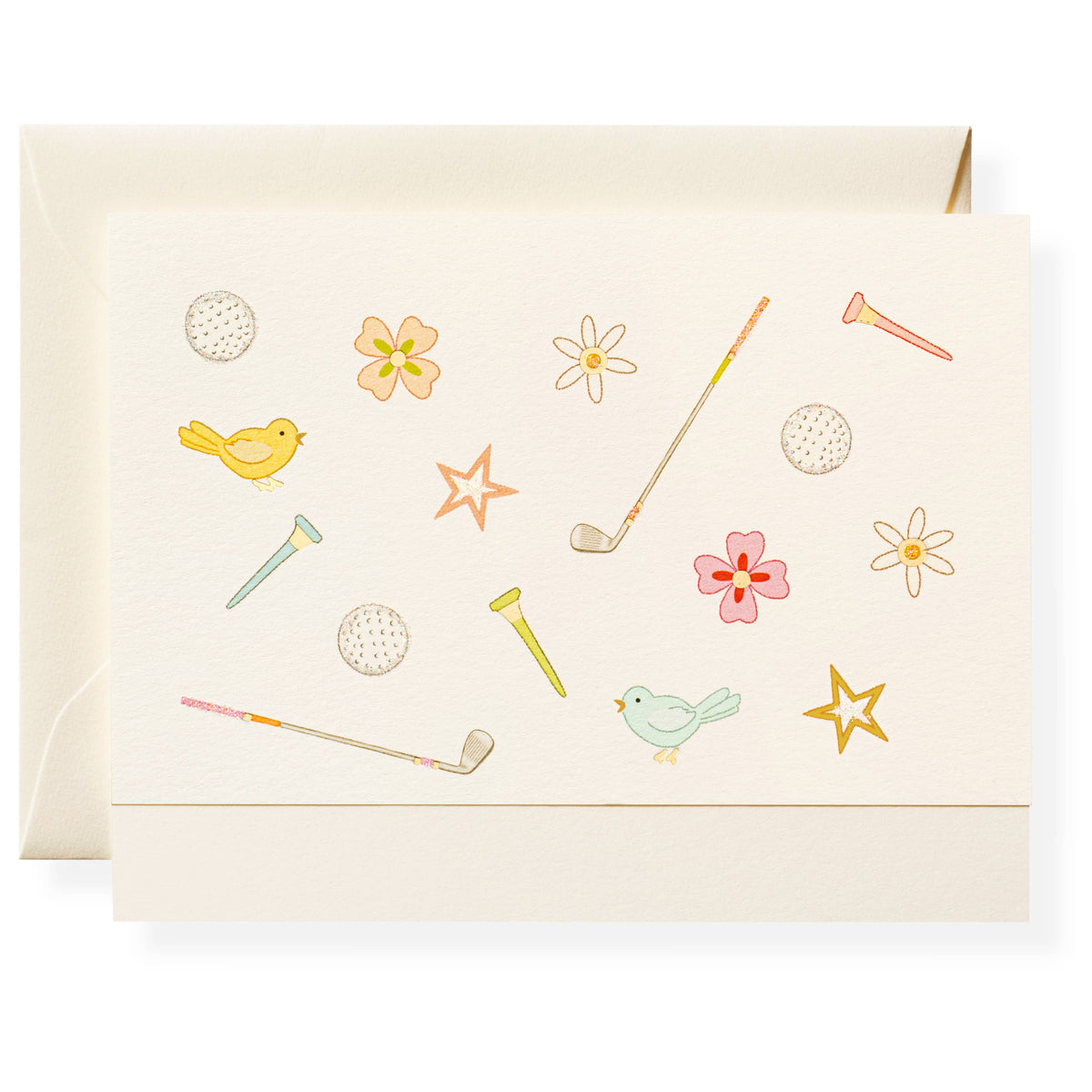 Golf Note Card Box