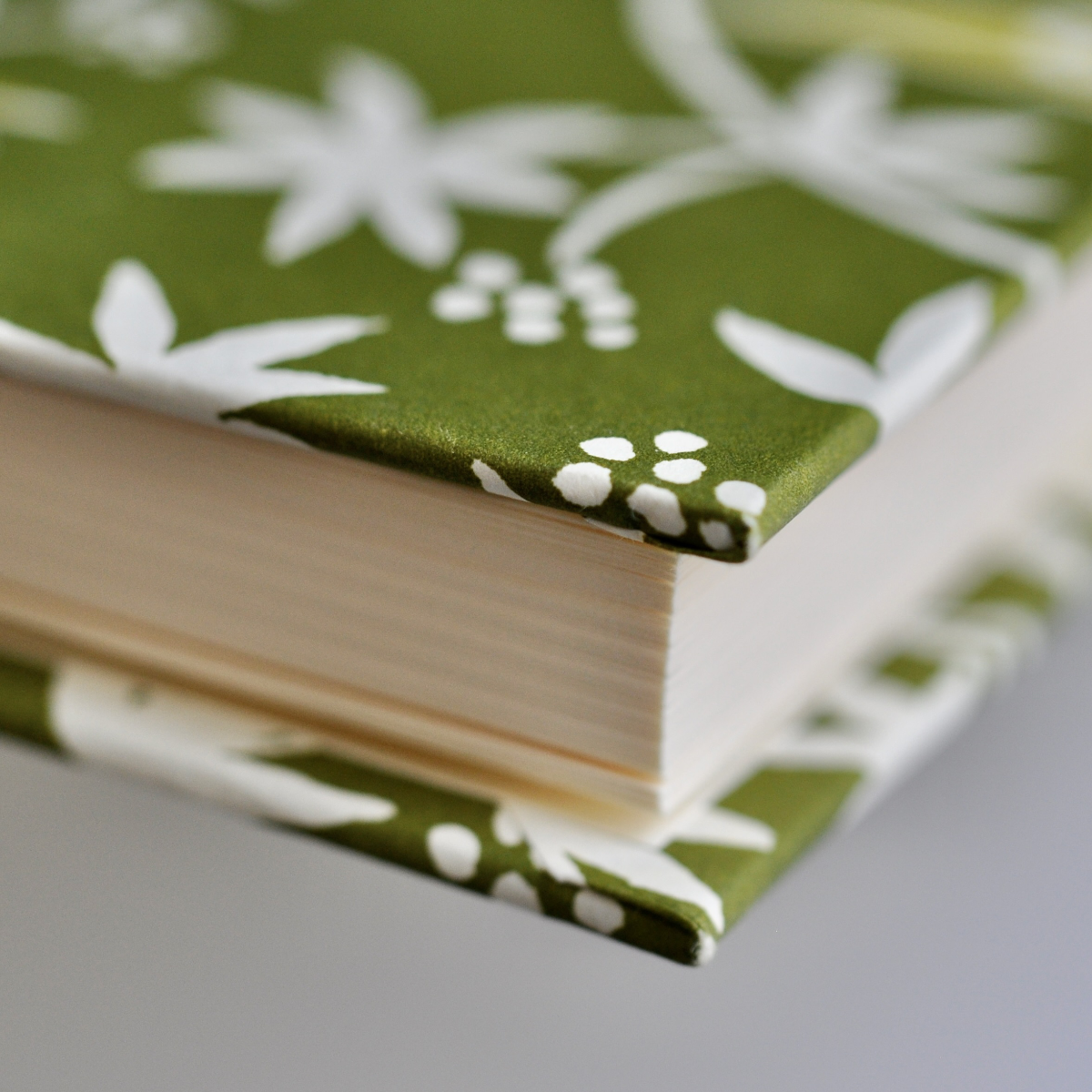 Very Large Hardback Notebook Songbird Moss