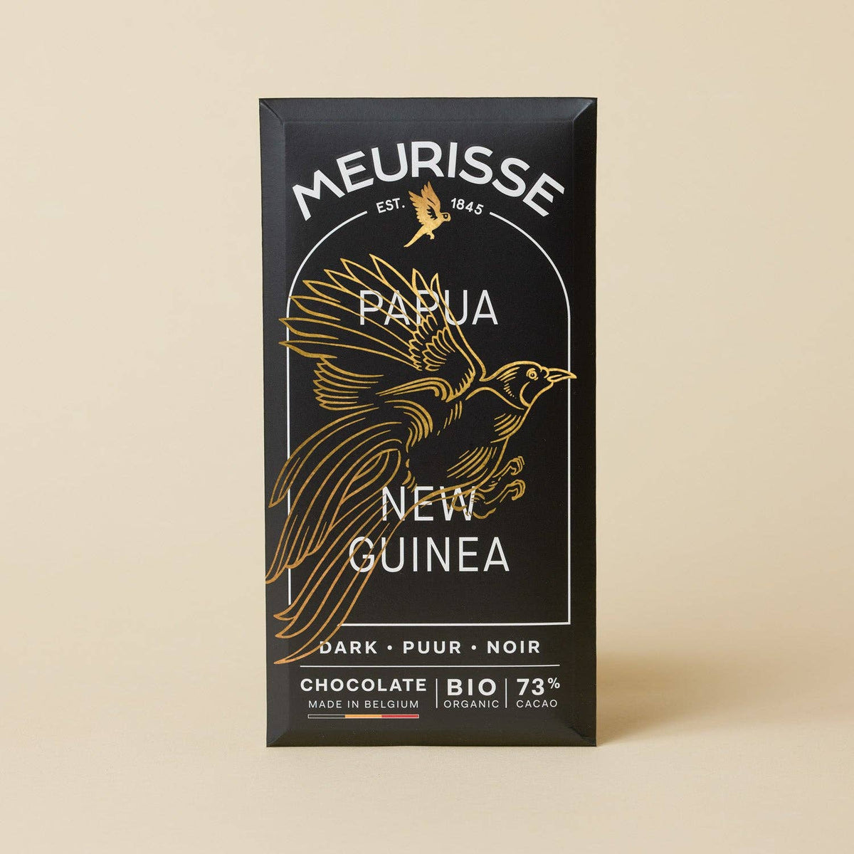 Meurisse - Chocolate Bar: Caramel & Almonds - Dark Chocolate 73%