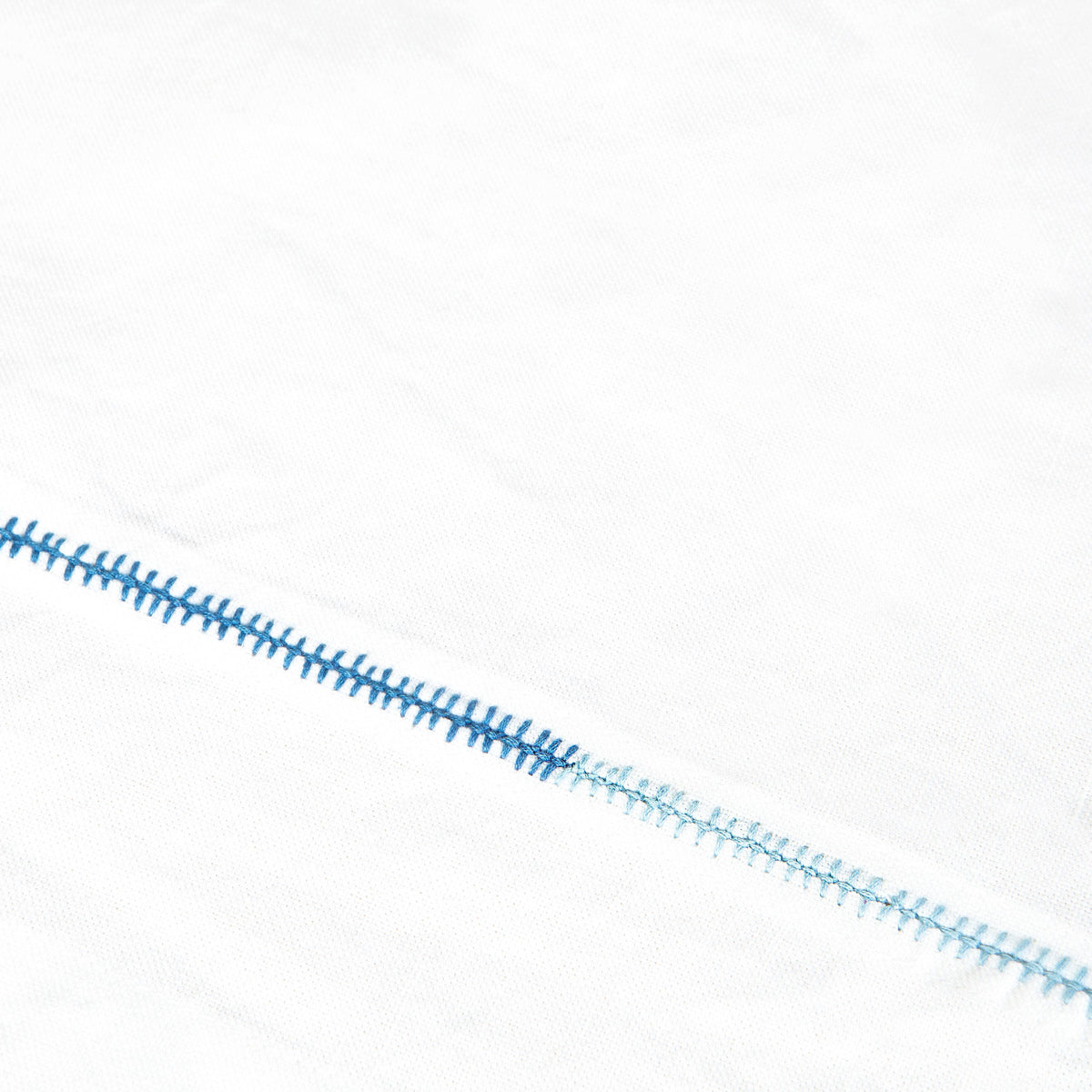 60"x90" + 2" Hem Embroidery White Tablecloth