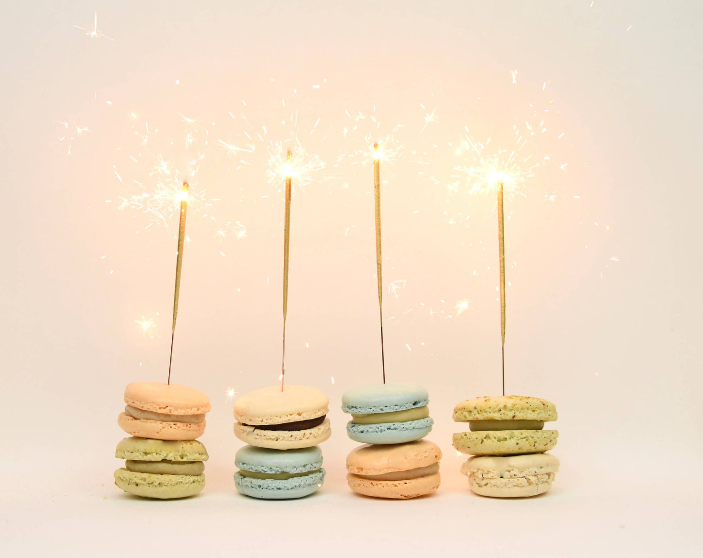 Single Wish Gold Sparkler 4th of July - Assortment of Colors