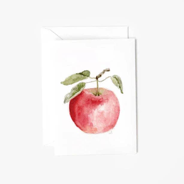 Apple mini enclosure notecard