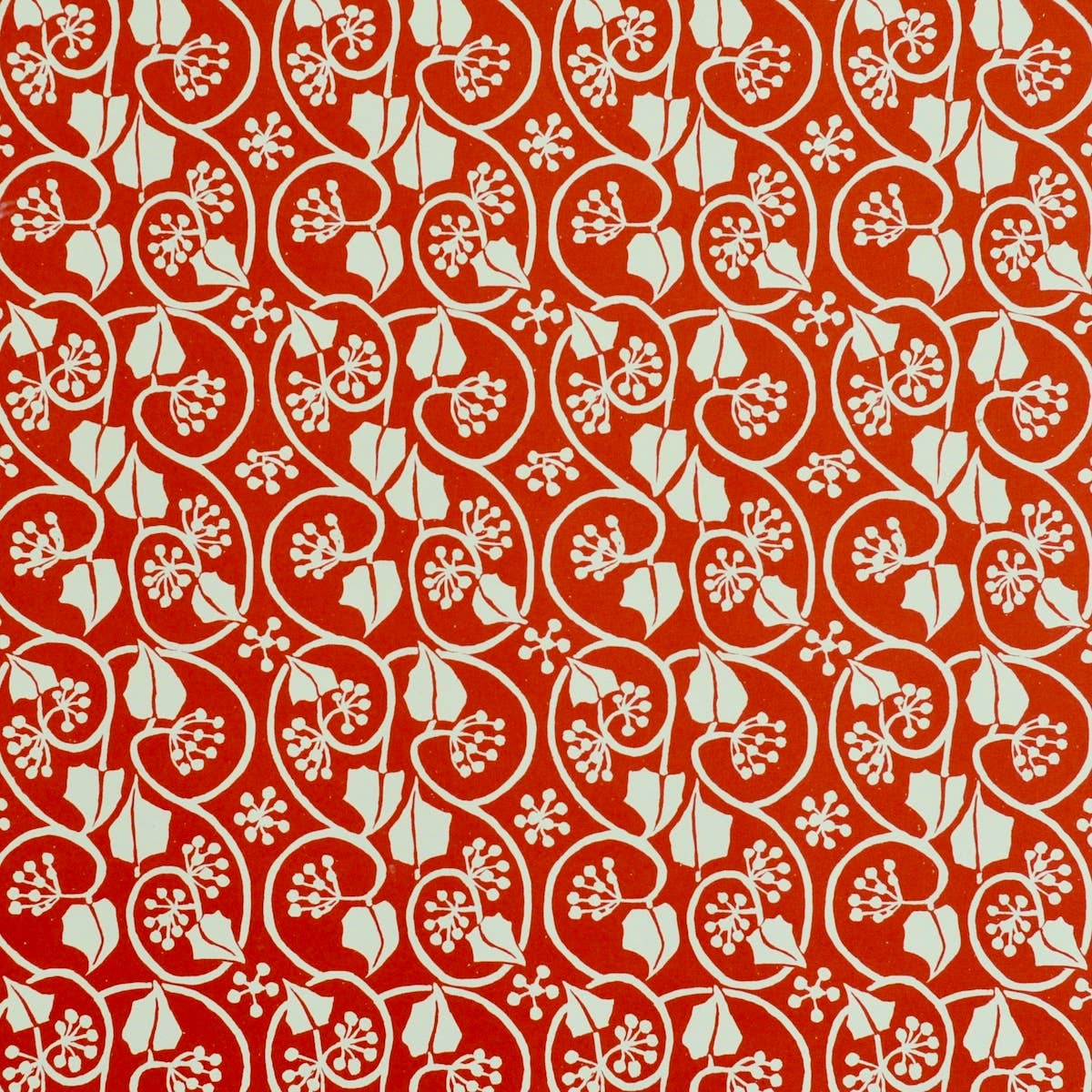 Patterned Paper Small Ivy Stripe Red