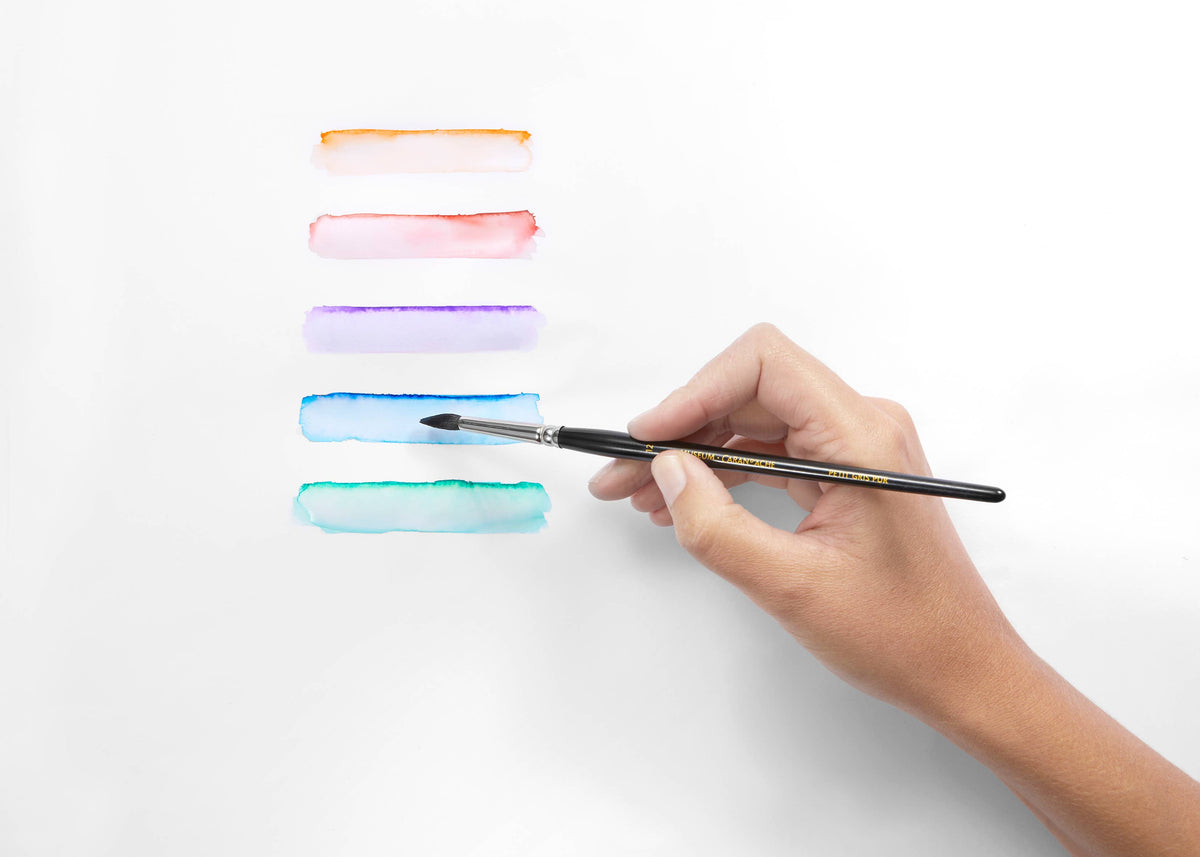 Set of 10 FIBRALO™ Fibre Pen Markers in Metal Box