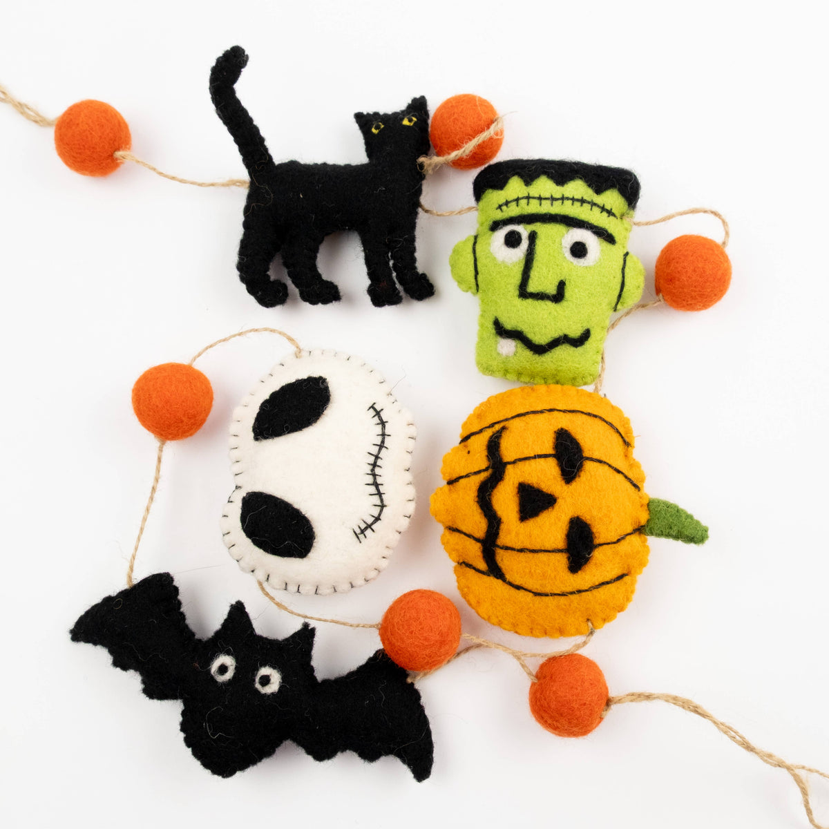 Garland - Halloween Friends