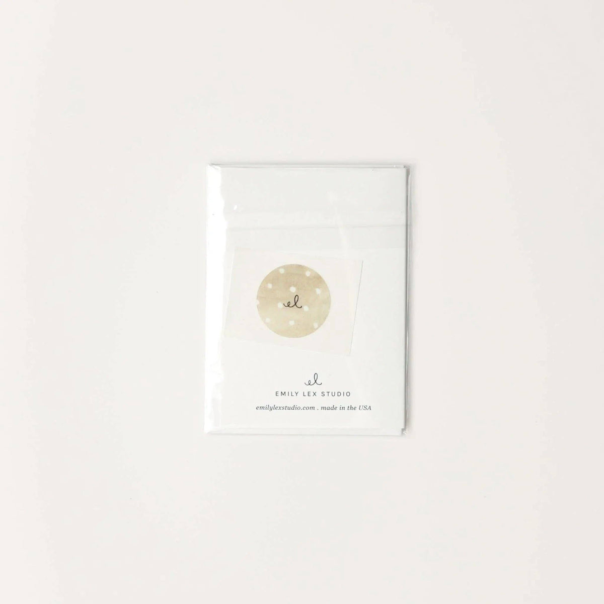 Cake mini enclosure notecard