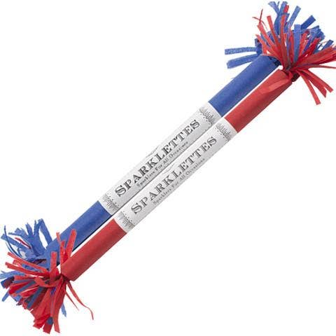 8" Sparklettes - Fourth of July - Tube of 8 - Asst of Colors