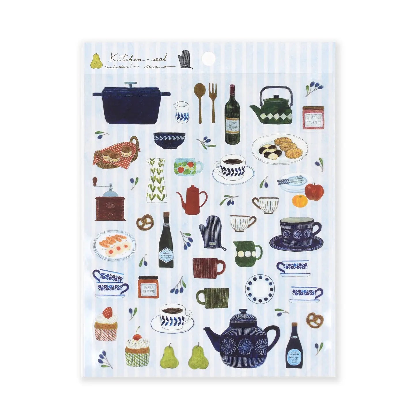 Clear Sticker Sheet - Kitchen