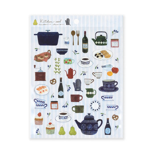 Clear Sticker Sheet - Kitchen