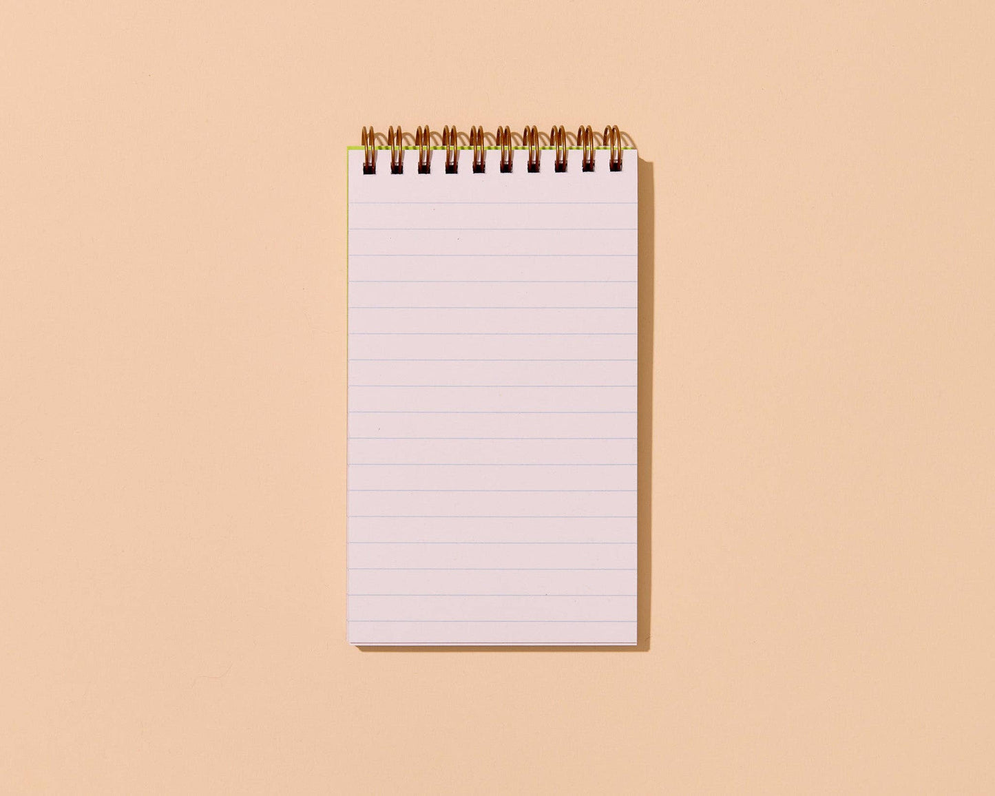 Letterpress Small Spiral Notebook—Pink Shells
