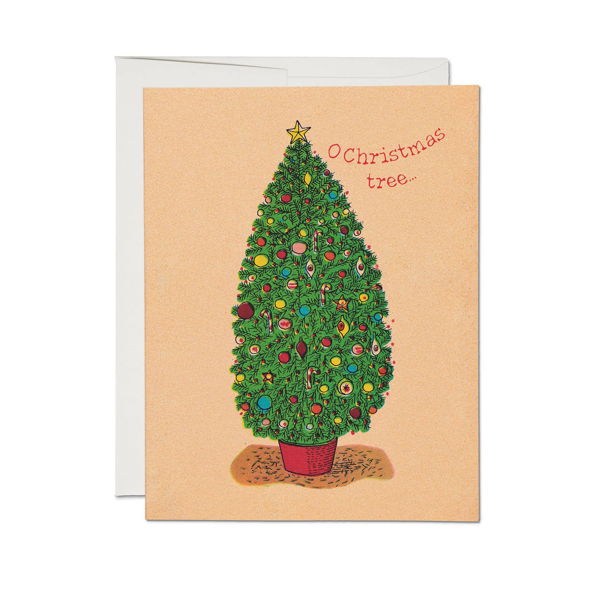 O Christmas Tree greeting card