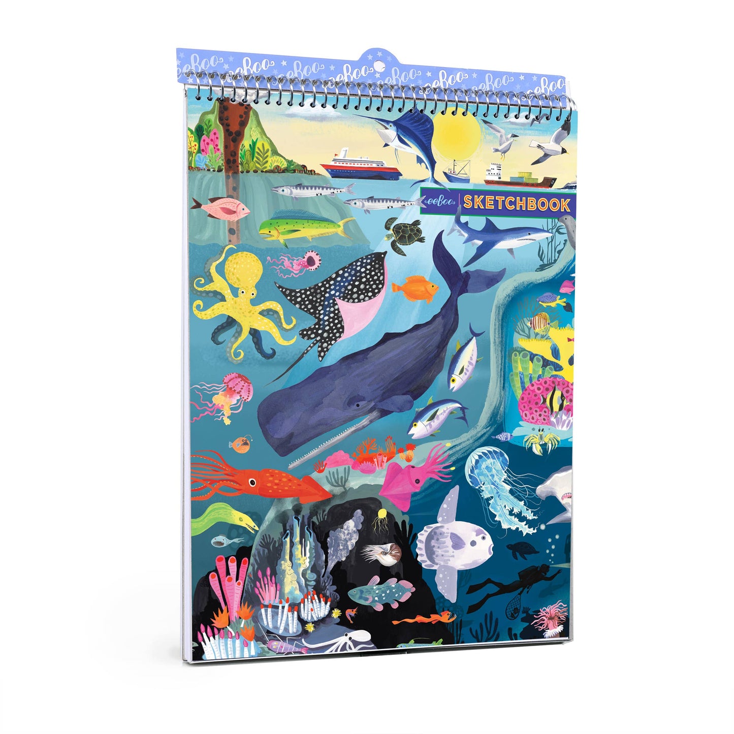 Under the Sea Sketchbook - eeBoo