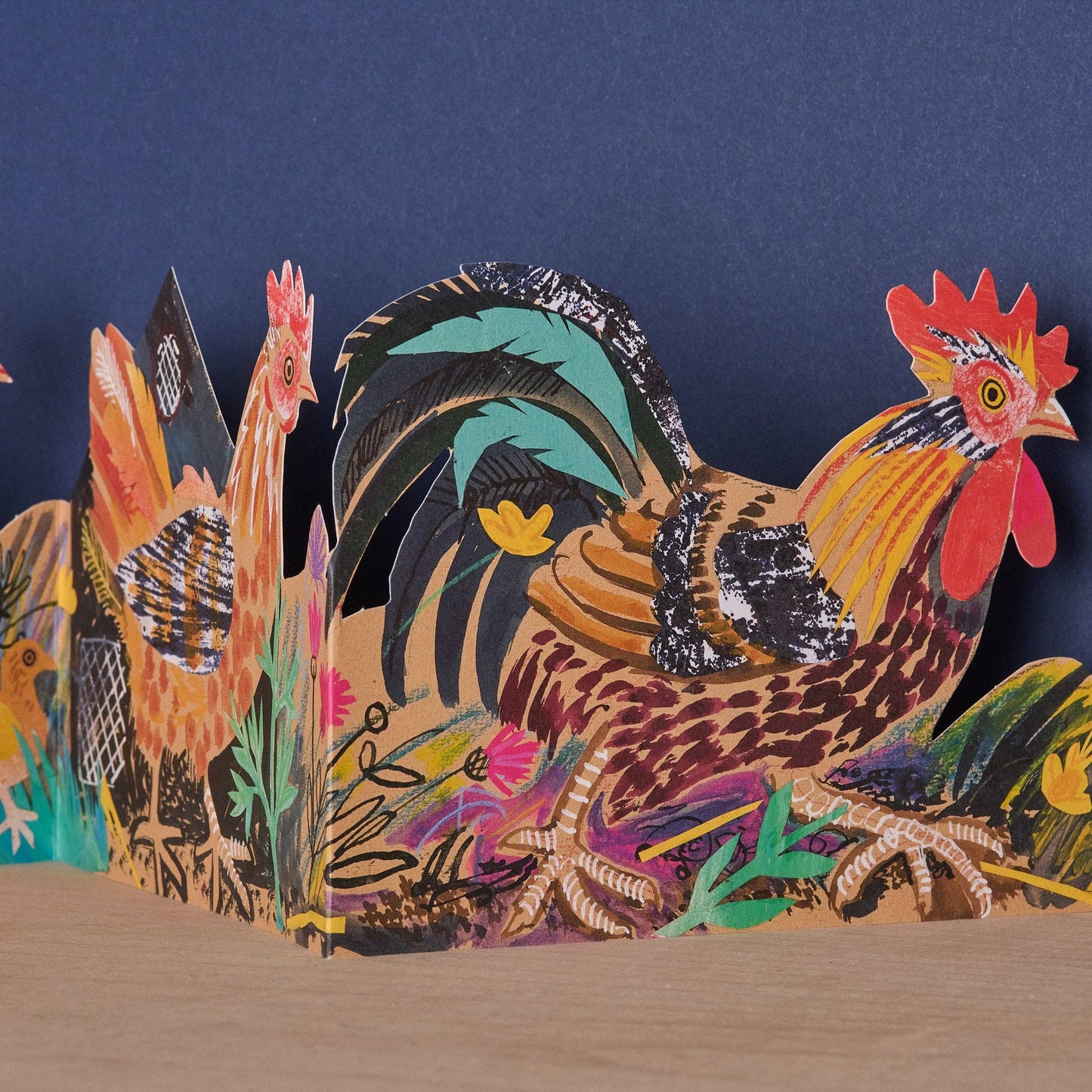 Three Fold Chickens