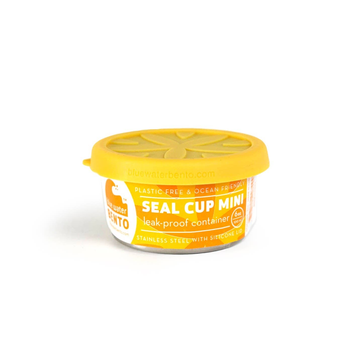 Blue Water Bento Seal Cup Mini Snack Food Container